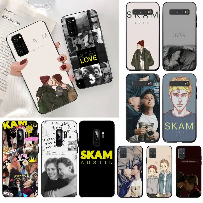 ТВ Skam Исак и даже корпус под плетенную сумку чехол для телефона Samsung S20 plus Ultra S6 S7