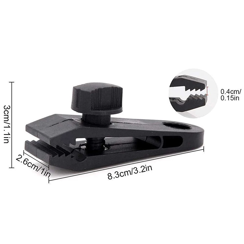 

5Pcs DIY Tarp Clamp Awning Tent Canopy Clamp Clip Snap Canvas Anchor Gripper Caravan Jaw Grip Trap Tighten Woodworking Tools