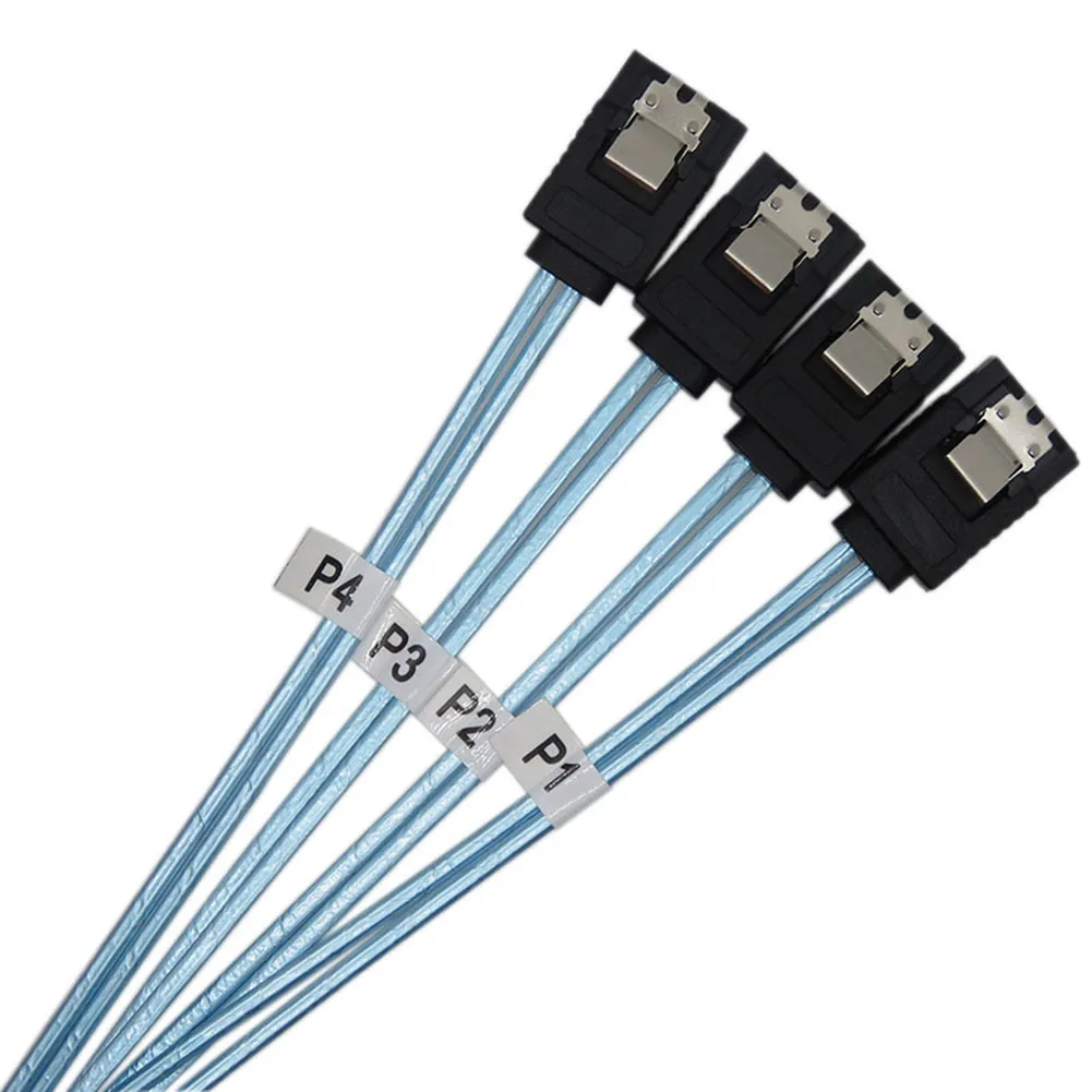 SATA 3 0 III 6 Гбит/с SAS кабель для сервера 7 Pin к передачи данных разветвитель |