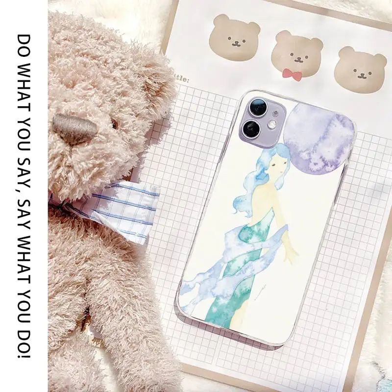 Мягкий силиконовый черный чехол для телефона Motirunner Girl с рисунком аниме Iphone7 8 Plus