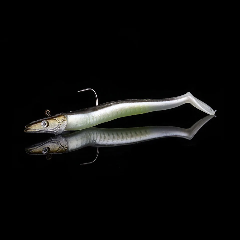 WALK FISH силиконовая рыболовная приманка со свинцовой головкой 10 см 3 г