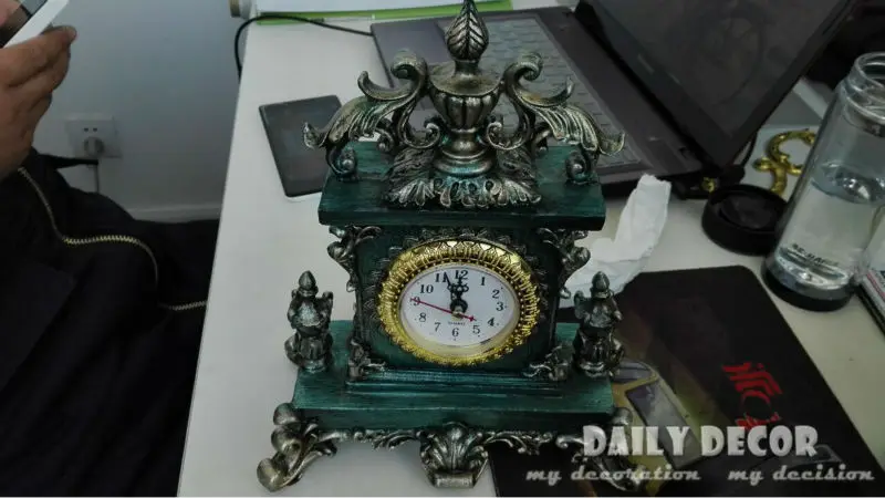 Винтажные европейские и американские настольные часы декоративные