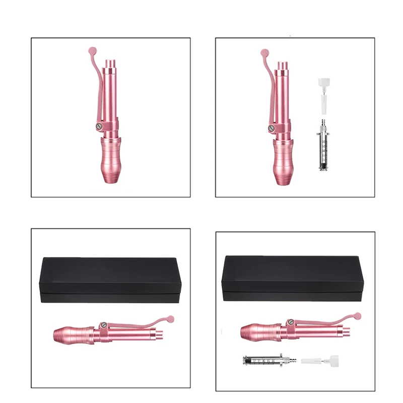 Розовая ручка для инъекций с гиалуроновой кислотой ручка-распылитель массажа