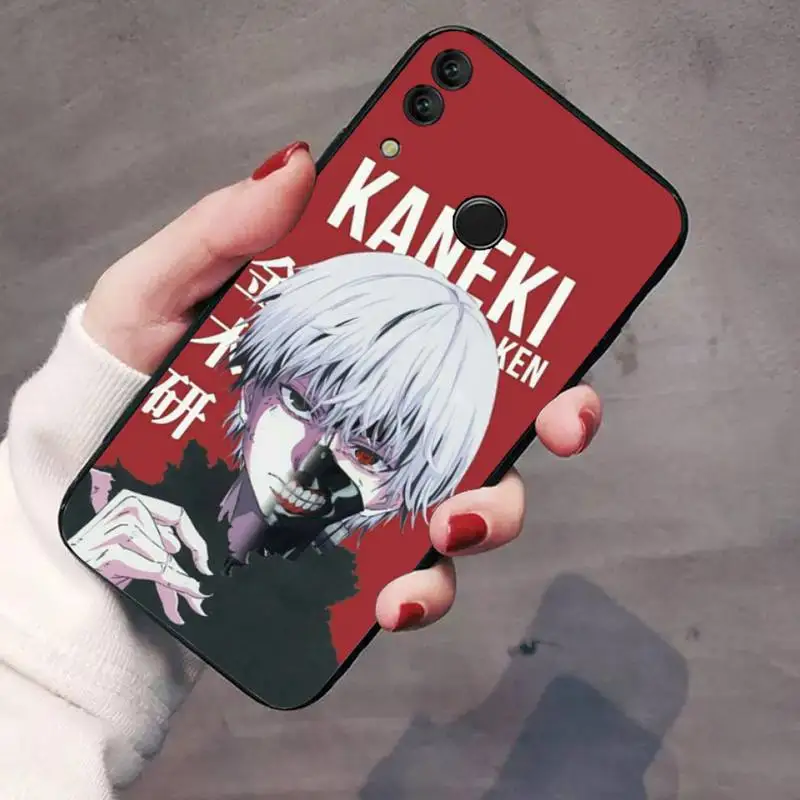 

Anime Tokyo Ghouls terror horror Phone Case For Huawei Honor 7C 7A 8X 8A 9 10 10i Lite 20 NOVA 3i 3e