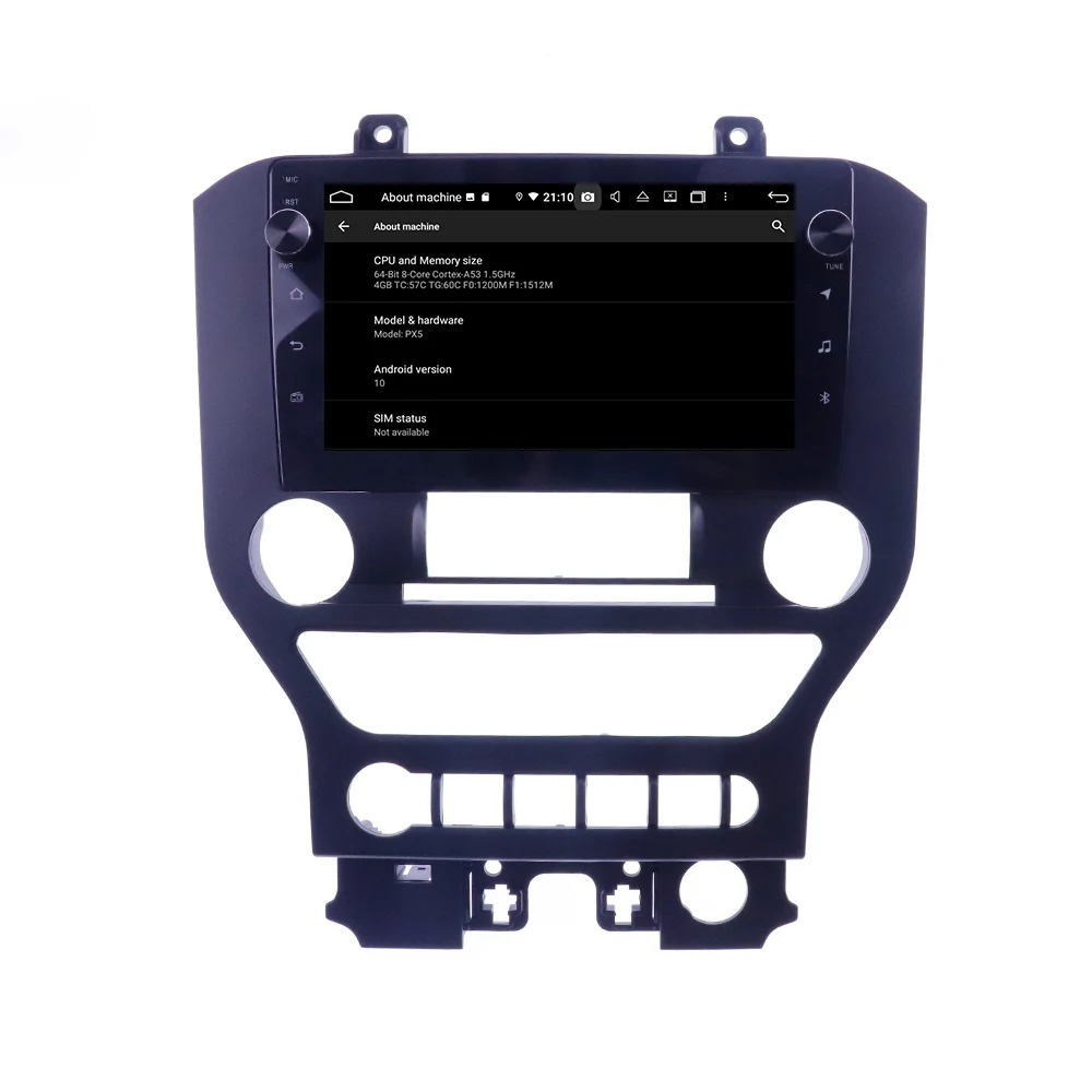 

Car Video Player 4+128G 2 din Android 10.0 For Ford Mustang 2015-2020 Auto Radio Stereo Multimedia GPS Navigation DVD Head Unit