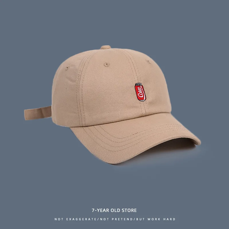 2020 креативная бейсболка с вышивкой кока-колы для женщин и мужчин летняя кепка