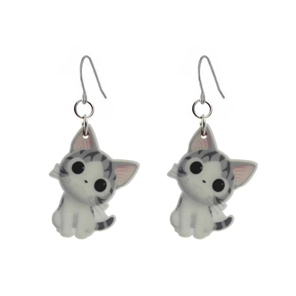 Модные Подарочные ювелирные изделия для девочек PrinSis маленькая милая серьга с