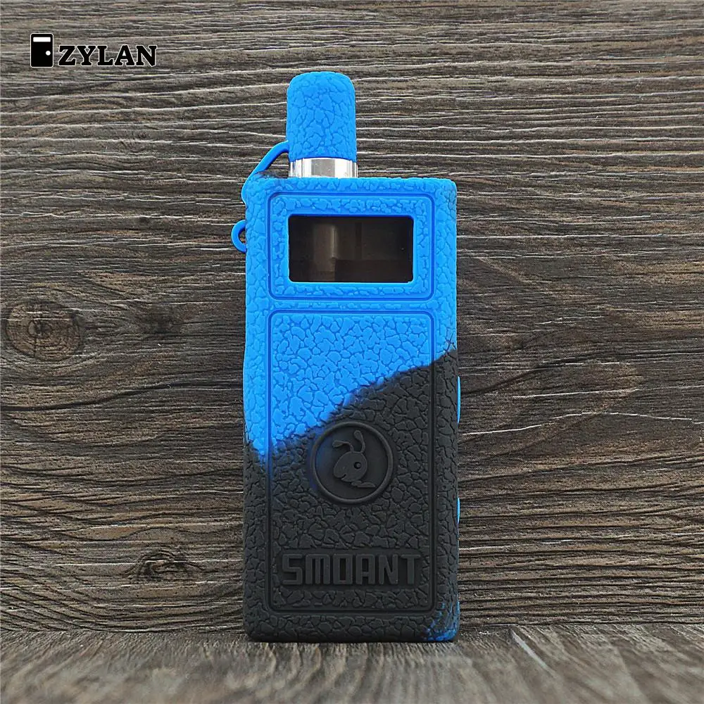 Силиконовый чехол для вейпа Smoant Pasito резиновый черный синий красный | Мобильные