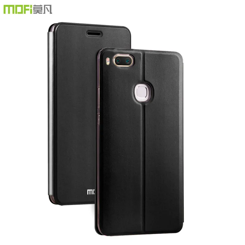 Для xiaomi A1 чехол mi a1 флип-чехол MOFi для xiaomi mi 5x чехол из искусственной кожи черный золотой стенд держатель m i5x a1 чехол 5,5 дюймов