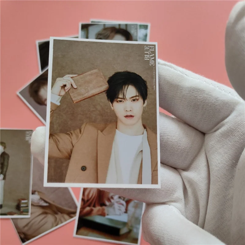 16 шт./компл. Kpop Астро участников Фотокарточка новый альбом BLUE FLAME карточка для