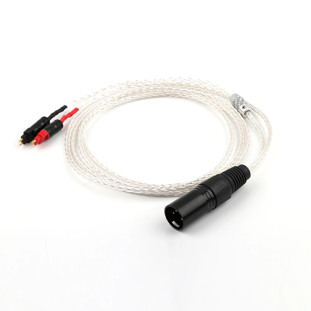 8Cores OCC Silver Plated Headphone Upgraded Cable BALANCED XLR for HD650 HD600 HD660s HD6XX UP-OCC Copper | Электроника