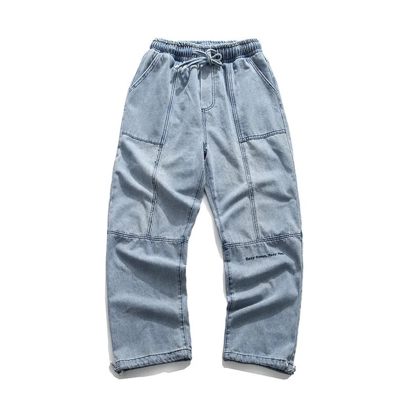 

Heyhenry straight jeans men's 2021 new autumn baggy pants