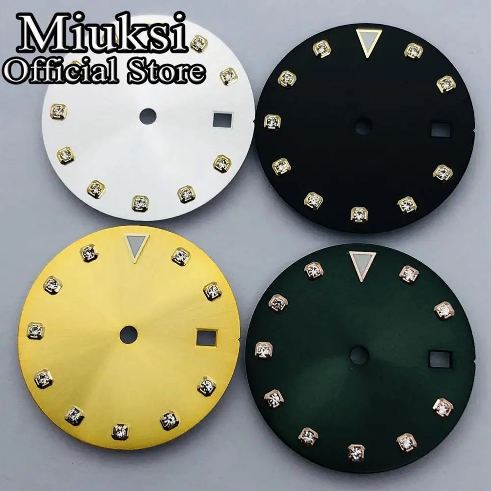 

Miuksi 29.3mm sterile dial fit ETA 2836 2824 Seagull 1612 Mingzhu DG2813 3804 Miyota 8205 8215 821A PT5000 movement