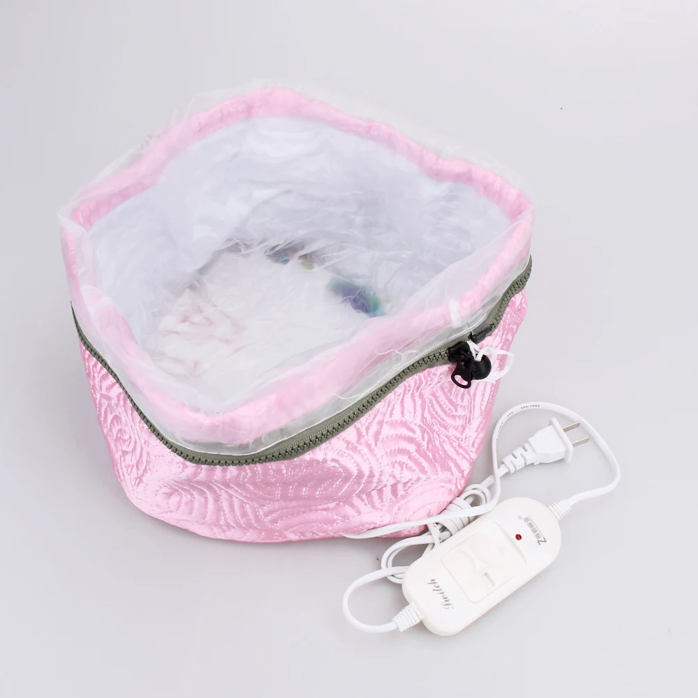 1 шт. пароварка для волос сушилки электрическая нагревательная шапочка