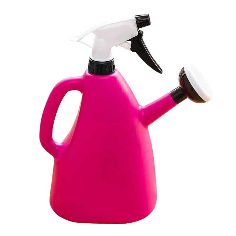 

2 in 1 Plastic Watering Can Indoor Garden Plants Pressure Spray Water Kettle DSD666