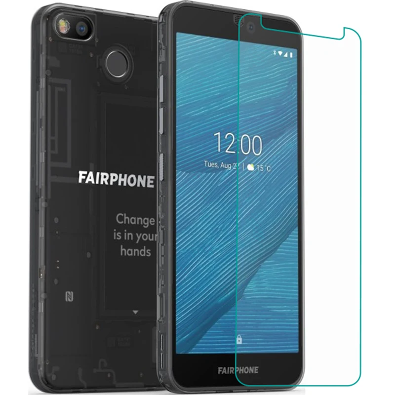 Закаленное стекло для Fairphone 3 5,6" 9 H 2.5D защитная пленка взрывозащищенное прозрачное защитное покрытие ЖК-экрана