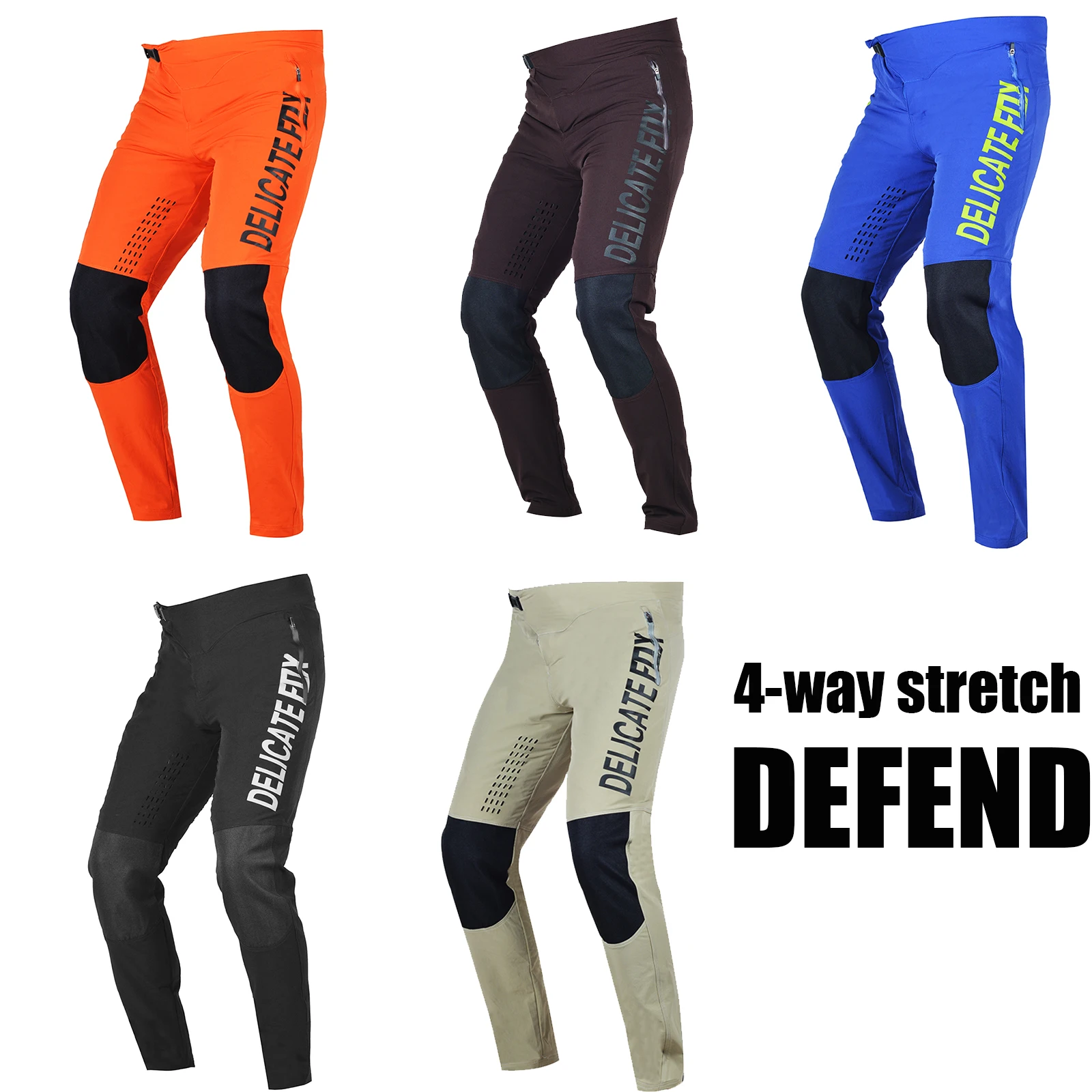 

Delicate Fox Motocross Racing Pants MTB ATV Downhill Bike Mountain Bicycle Offroad Cycling Trousers Mens