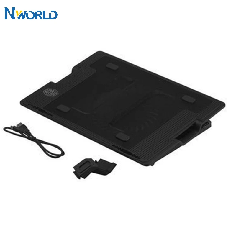 Внешний двойной USB синий светодиодный вентилятор для ноутбука охлаждающая