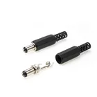 10 шт. DC005 5.5x2.1 мм5,5x2,5 30 в 1A электрические разъемы для электропитания Штекерный разъем для крепления провода адаптеры блоки