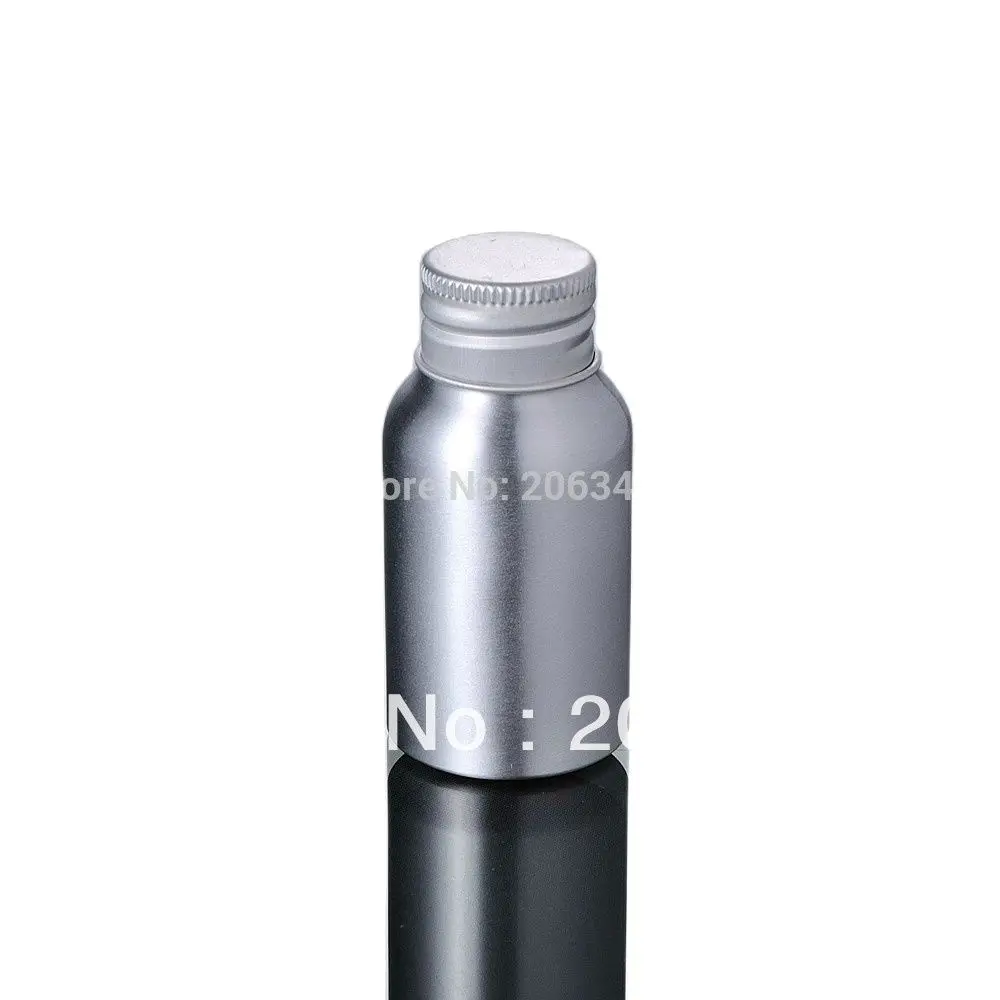 100pcs 30ml Aluminium bottle with lid or Aluminum metal bottle lotion bottle