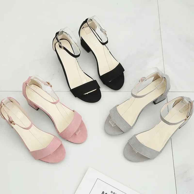 

Ankle Strap Heels Leopard Print Women Sandals Summer Shoes Women Open Toe Chunky High Heels Party Dress Sandals Pumps Drop Ship