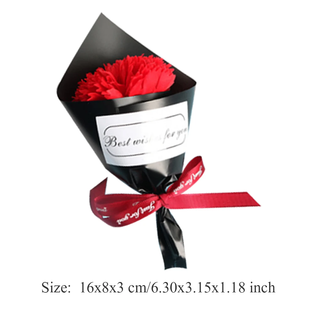 

Soap Flowers Bouquet Flower Soap Rose Scented Bath Body Petal Rose Flower Soap Gift Wedding Decoration Gift Festival Bouquet