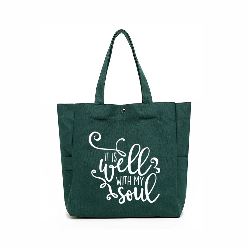 Забавная Сумка-тоут рабочая сумка подарок для друзей хорошо с моей душой