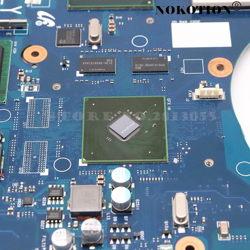 NOKOTION материнская плата для Samsung R530 R528 основная BA92-06346A BA92-06346B BA41-01227A PM45 DDR3