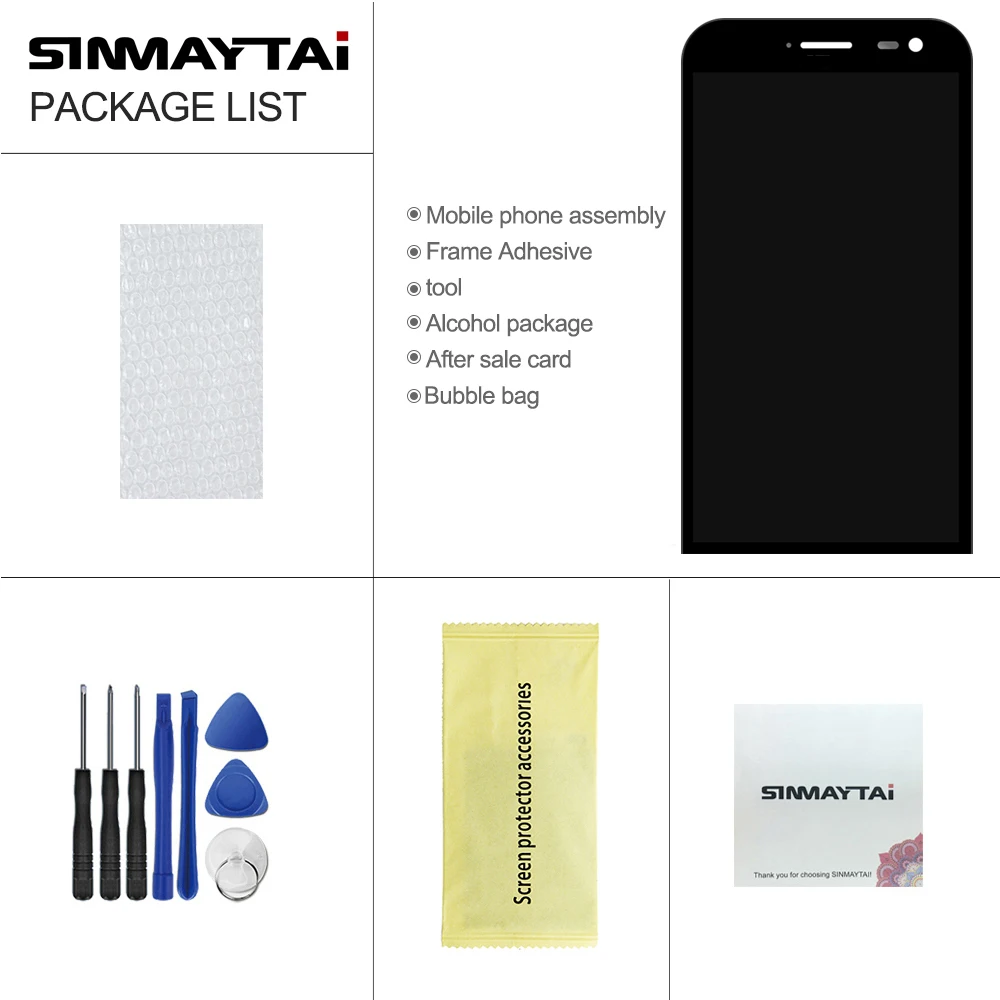 5.5&quot inch ZX551ML LCD For Asus Zenfone Zoom Display Touch Screen Digitizer Full Assembly free tools | Мобильные телефоны и