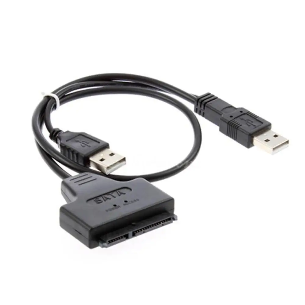 Высокоскоростной USB 2 0 на SATA 7 + 15 Pin 22 Кабель-адаптер для 5 HDD SSD кабель жесткого