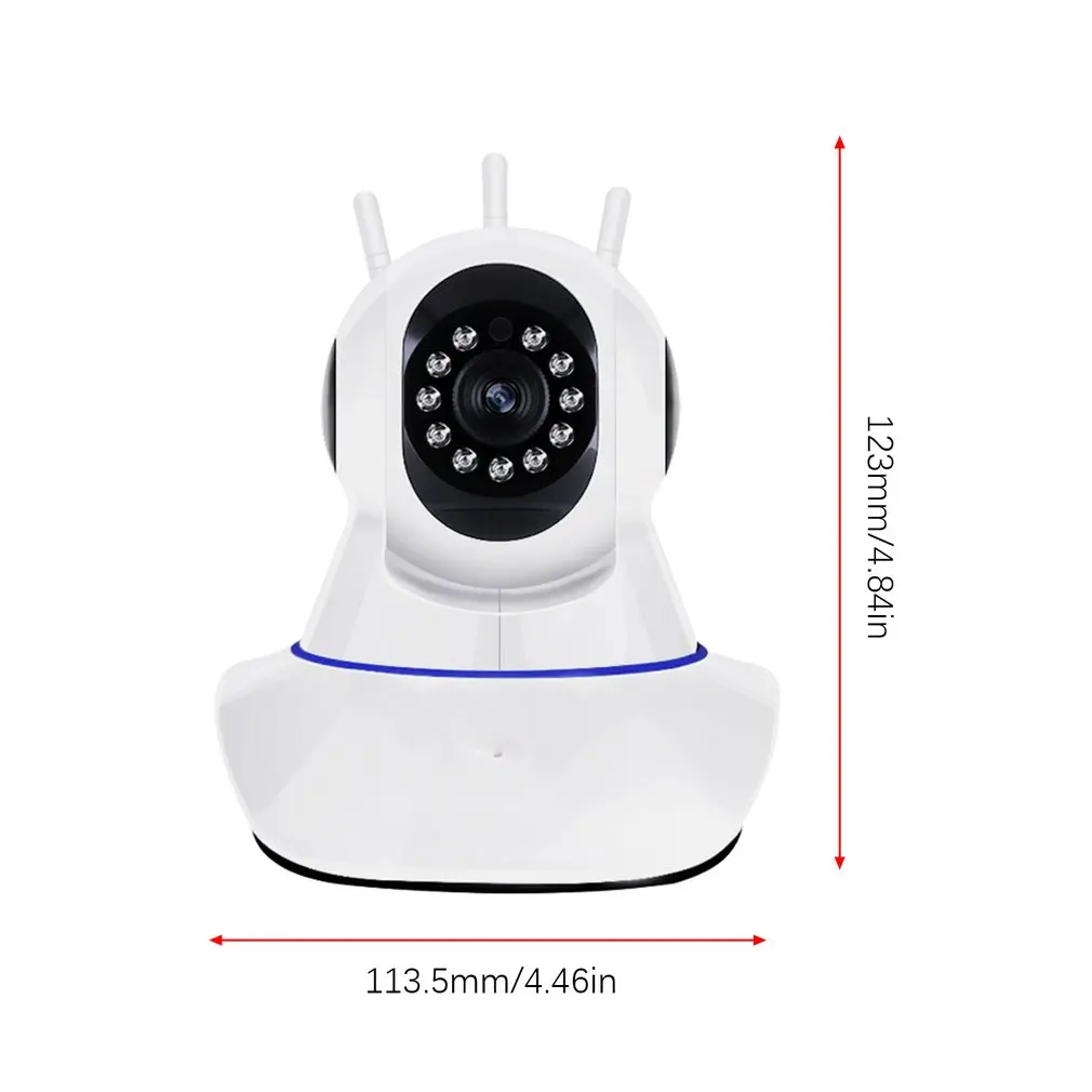 

Wireless Webcam Surveillance Camera Baby Pet Home Security Wifi Hd Camera Voice Intercom Infrared Night Vision