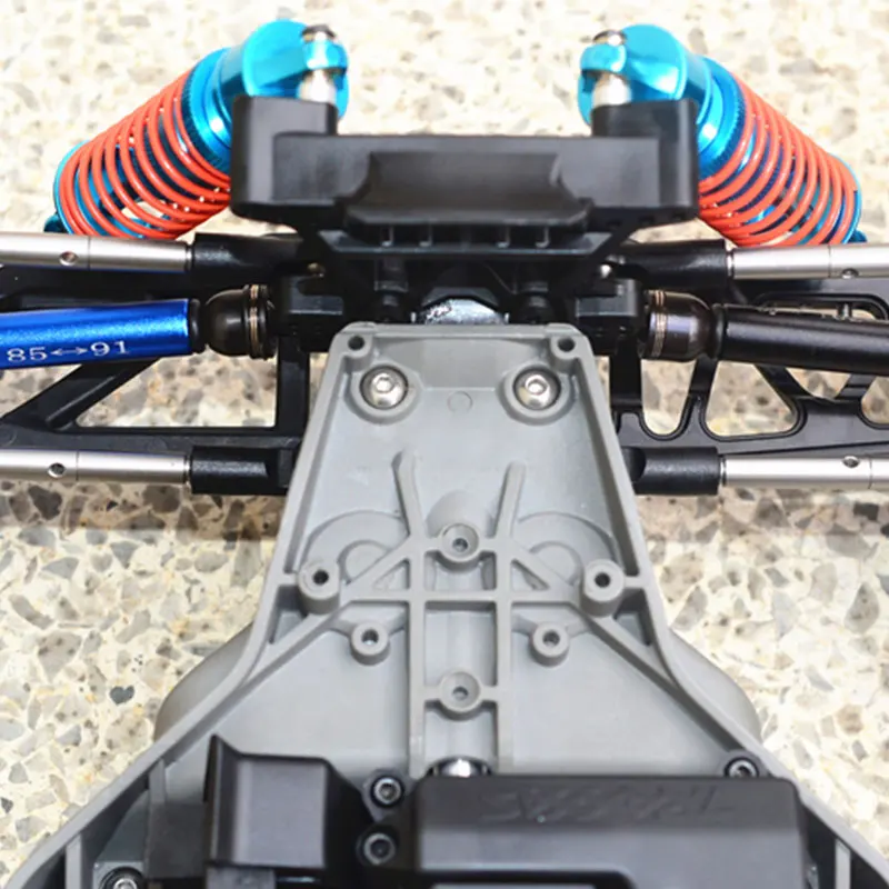 Полностью автомобильный Тяговый стержень из нержавеющей стали для TRAXXAS RUSTLER 4X4 VXL