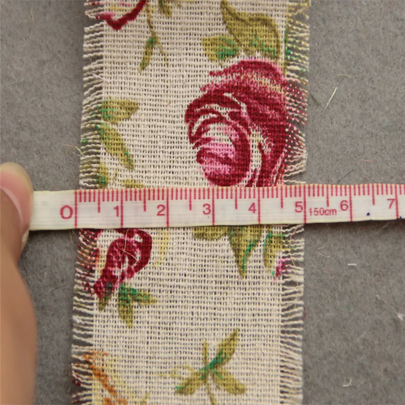 2 &quotx 6 ярдов бахрома деревенская лента букеты обертывание Декор свадебные