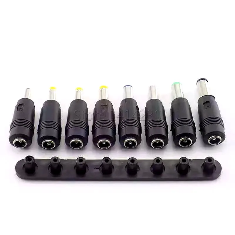 Адаптер питания постоянного тока Мама-папа 8 шт./лот 5 5x2 1 мм для ПК ноутбука