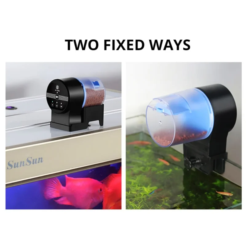 

Automatic Feeder Aquarium Goldfish Smart Timing Auto Fish Feeder Timer Food Feeding 8/12/24 hours Timer Feeding fish feeder