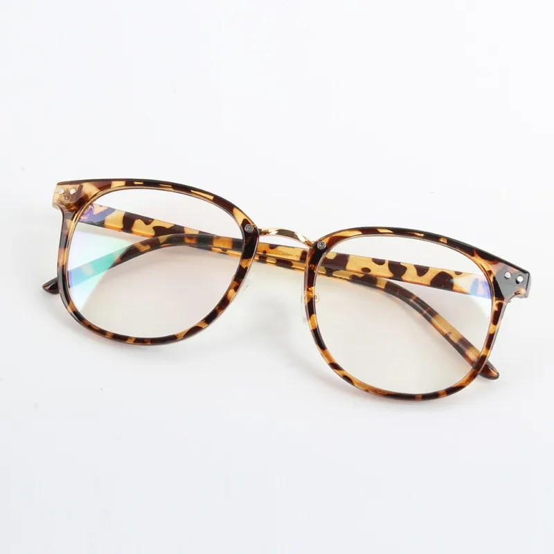

Unisex Fashion Tide Optical Glasses Round Frame Eyewear Eyeglasses Transparent Glass 4 Colors PY6 W1