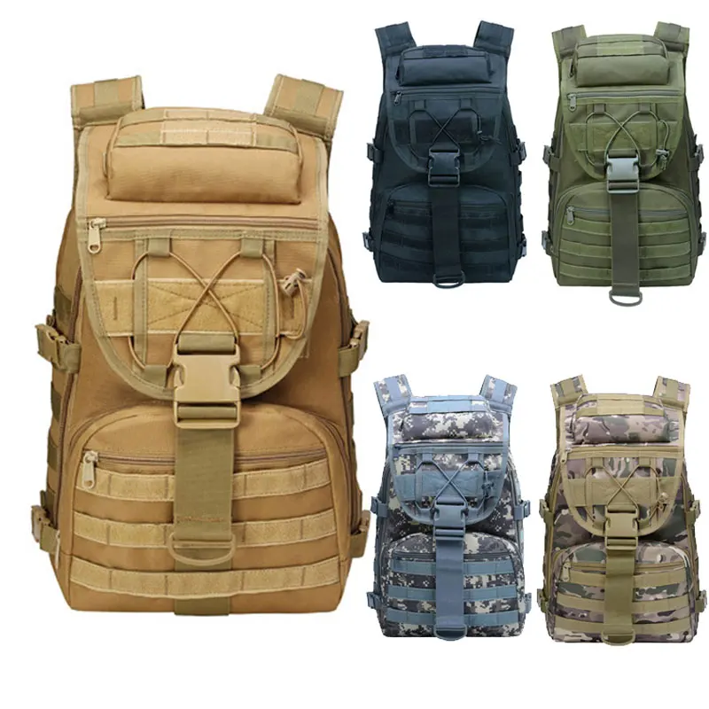 

Military Tactical Backpack Army Outdoor Assault Molle Rucksack Camping Hiking Trekking Fishing Hunting Waterproof Bug Out Bag