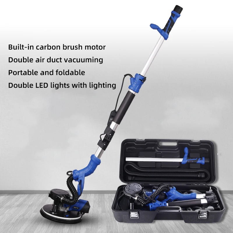 Настенная шлифовальная машина 220 В переменного тока 50 Гц вакуумная электрическая