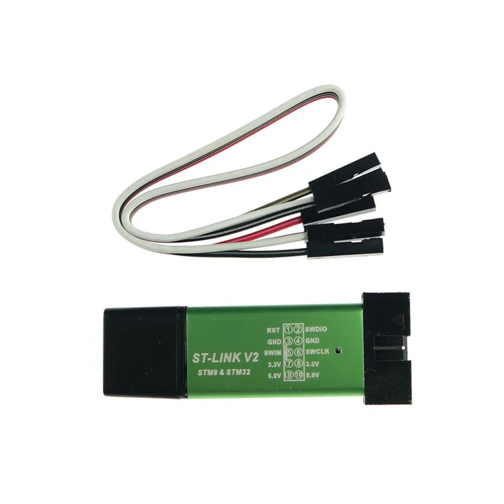 Программатор KJ268 Stlink ST-Link V2 Mini STM8 STM32 программатор для загрузки с крышкой 1 шт. |