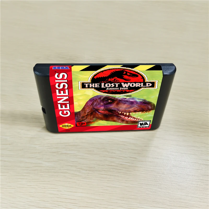 Картридж для игры в Парк Юрского периода 2 The Lost World 16 бит MD консоли MegaDrive Genesis|park