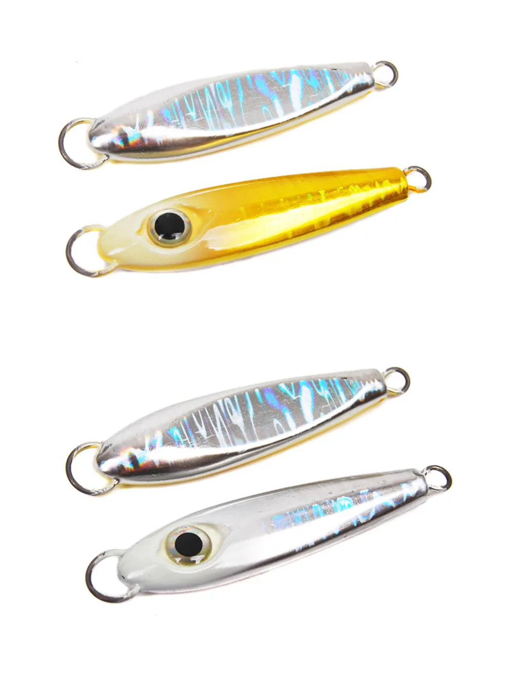 5 шт. светящаяся медленная джигггинг металлическая джиг глубоководная Ночная