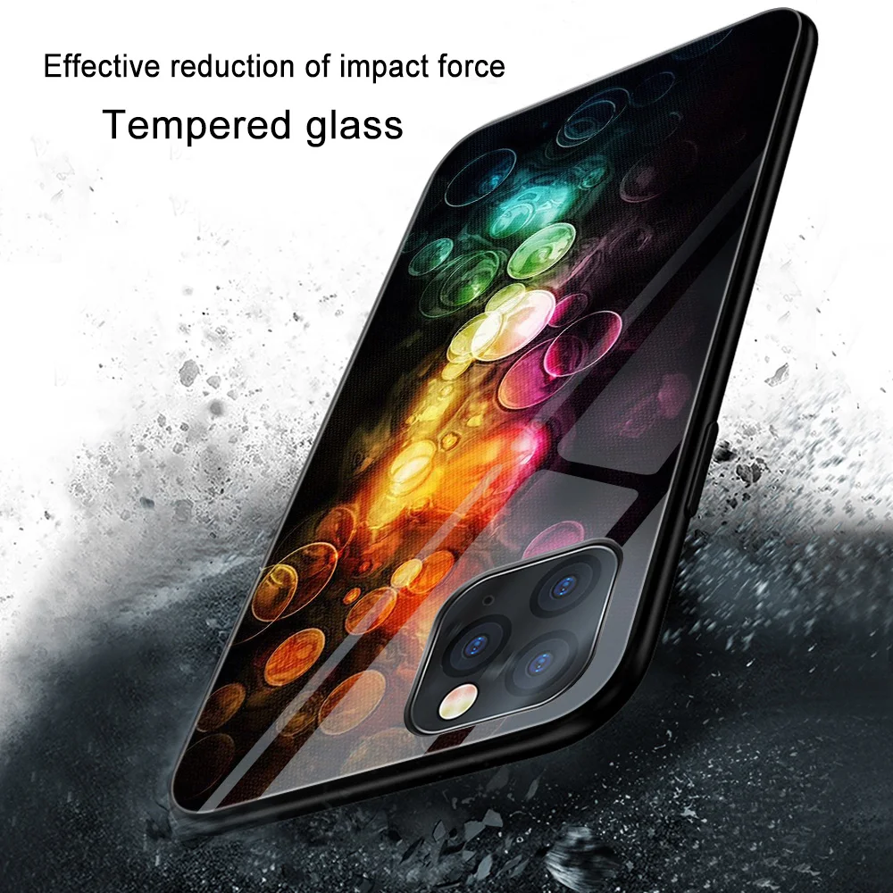 

Feather Case For iPhone 11 12 Pro Max XS X XR 7 8 Plus mini Soft TPU Back Cover For iPhone SE 2020 Glass Phone Cases Funda Heart