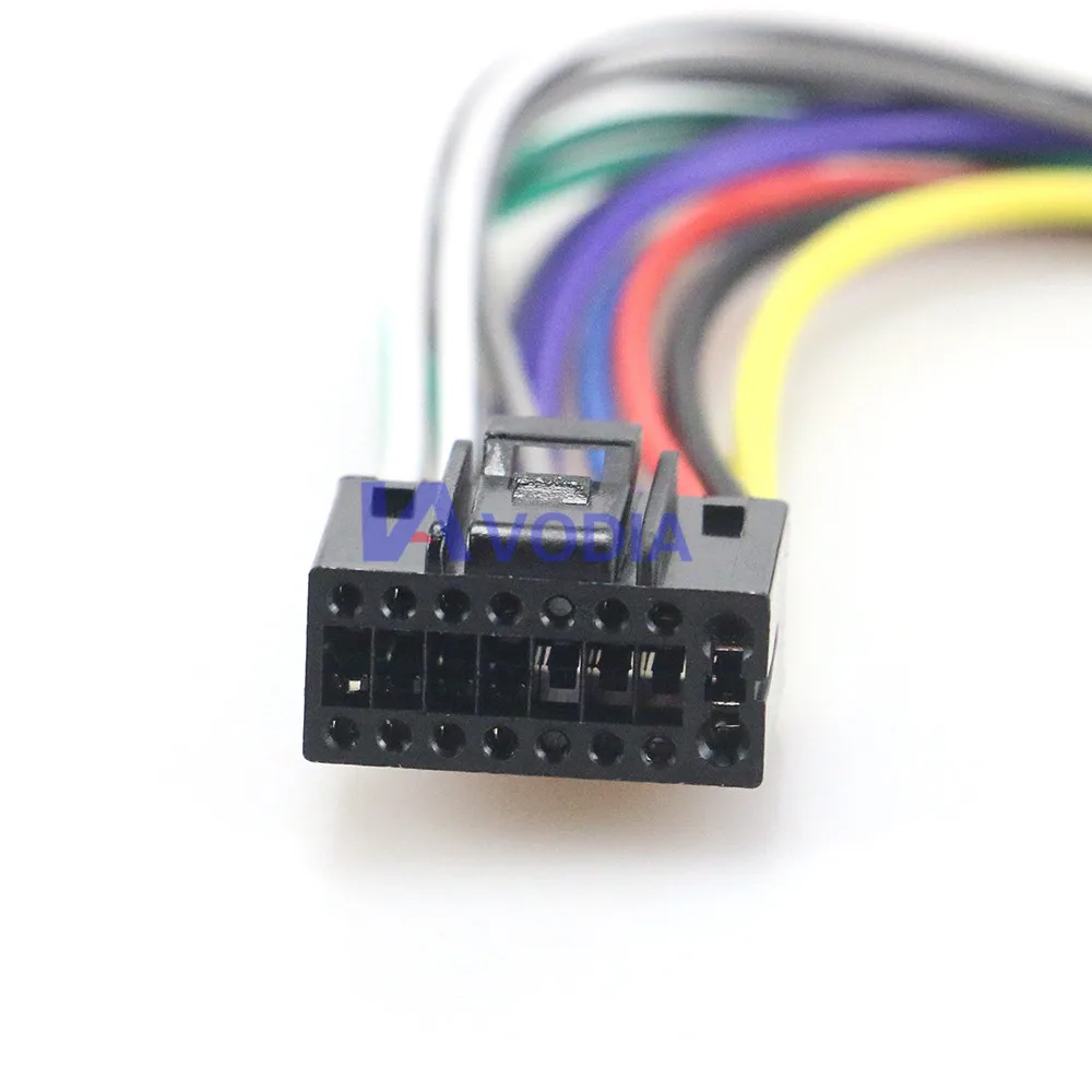 15-003 автомобильный ISO жгут проводов для KENWOOD DPX-для JVC KD- Стерео радио провод адаптер