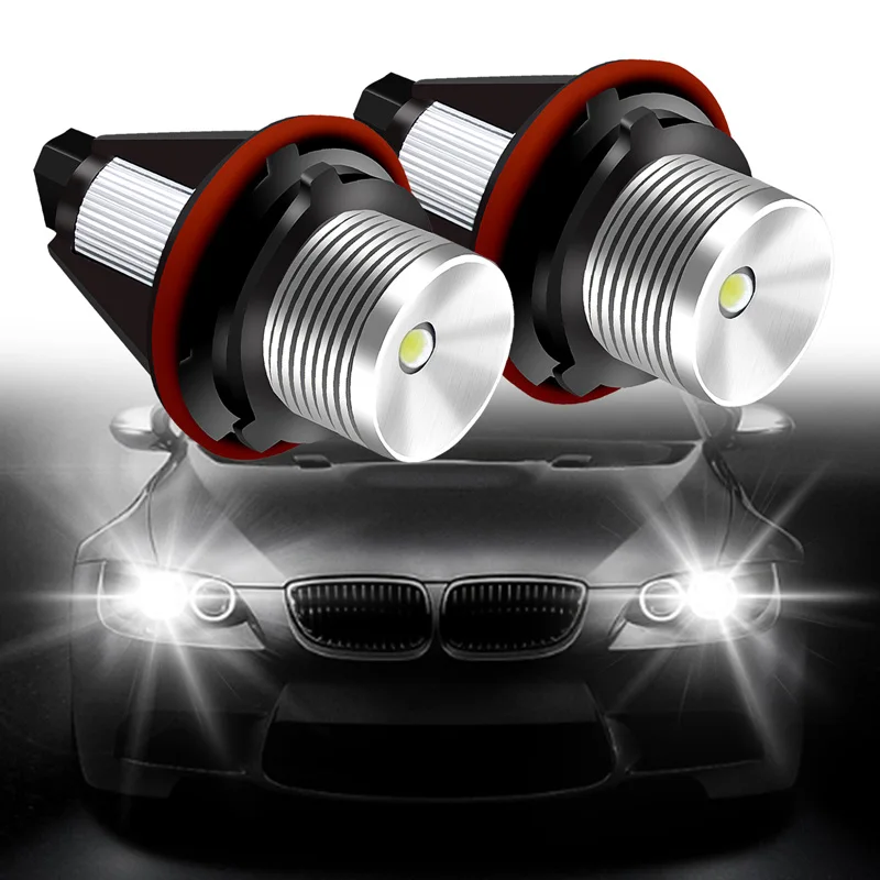Светодиодсветодиодный ламсветильник CANBUS Angel Eyes для BMW E39 E53 E60 E61 E63 E64 E65 E66 E87 525i 530i 545i
