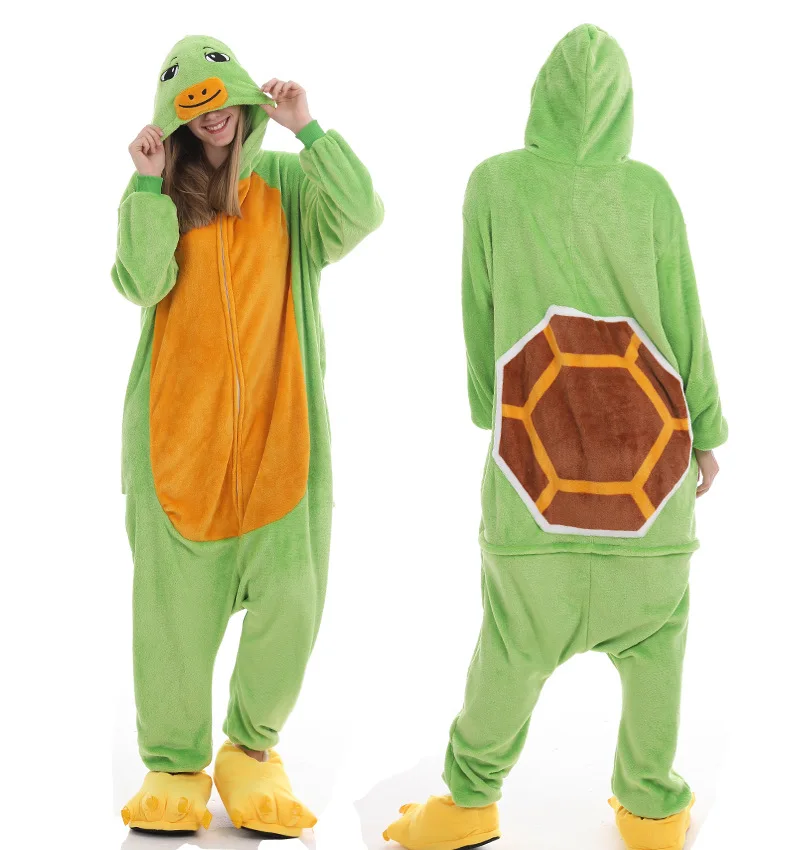 Пижама кигуруми в виде единорога Фланелевая пижама кролика для взрослых