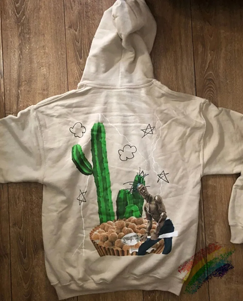 Трэвис Скотт x R eeses P uffs Наслаждайтесь астромиром сегодня Толстовка Пуловер