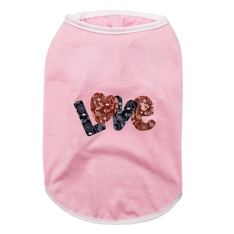 

Lovely Pet Puppy Cool Summer Shirt Small Dog Cat Pet Clothes Vest T Shirt New Pet T Shirt Dog Summer Clothes85