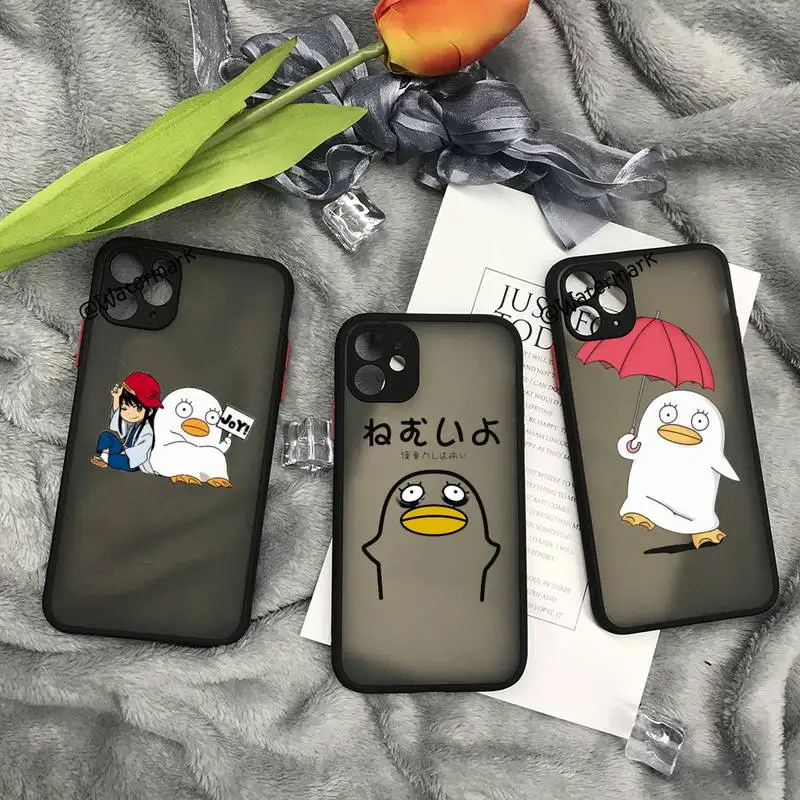 Чехол для телефона с аниме Gintama Mr. Raindrop IPhone 13 12 11 Pro Max Xs Xr X 7 8 Plus черный матовый
