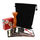 Настольная игра джунгли, английская и испанская коричневая деревянная маркена, быстрая скорость запуска пары лесов для друга, домашвечерние, Веселая игра в карты