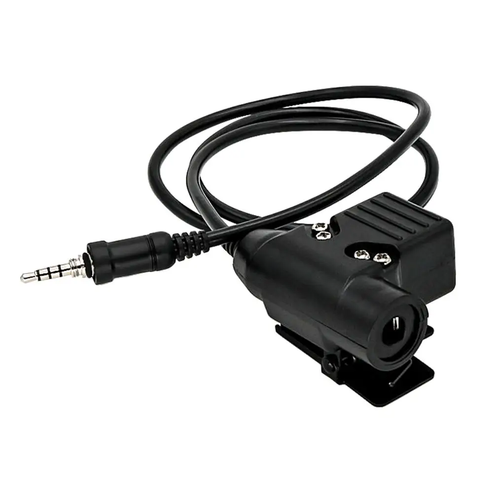 Yaesu Vertex U94 Ptt тактический гарнитура Подключите адаптер для VX 6R 7R VX6R VX7R FT 270 127 170 иди и